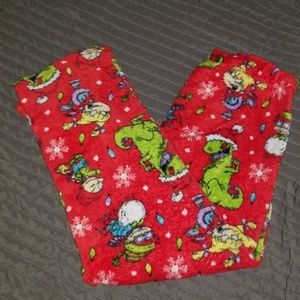 Rugrats pj bottoms Christmas theme